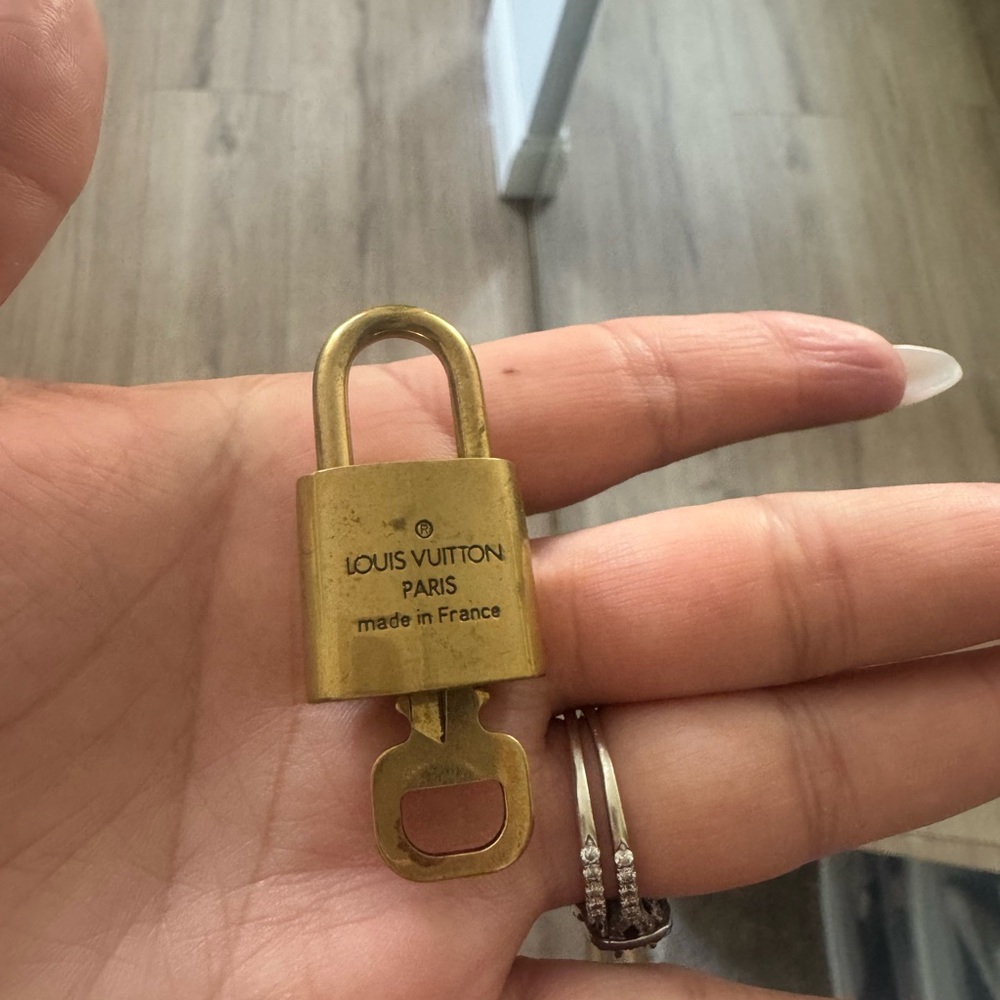 Louis Vuitton Gold Padlock